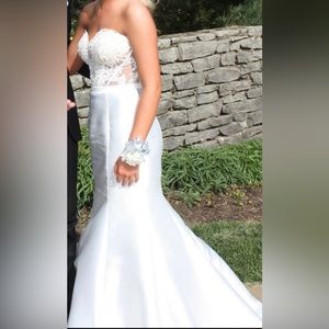 White Prom Dress